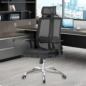 Office Chairs; High Back Orthopedic Office Executive Seat