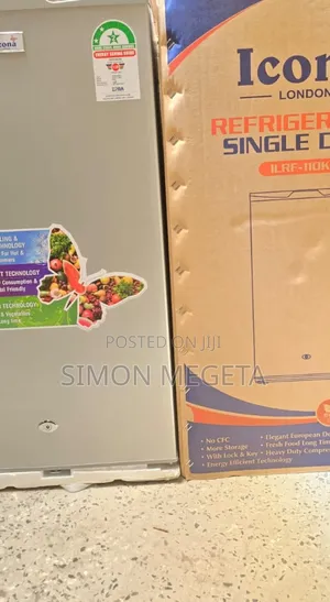 Icona Single Door 90l Fridge – Perfect for Home or Office.