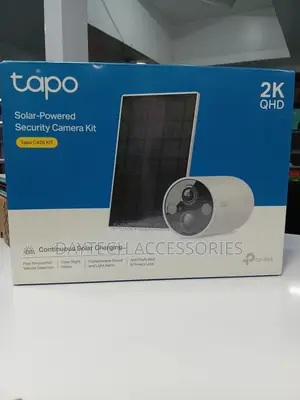 Tp-Link Tapo C425 Solar-Powered Security Camera Kit.