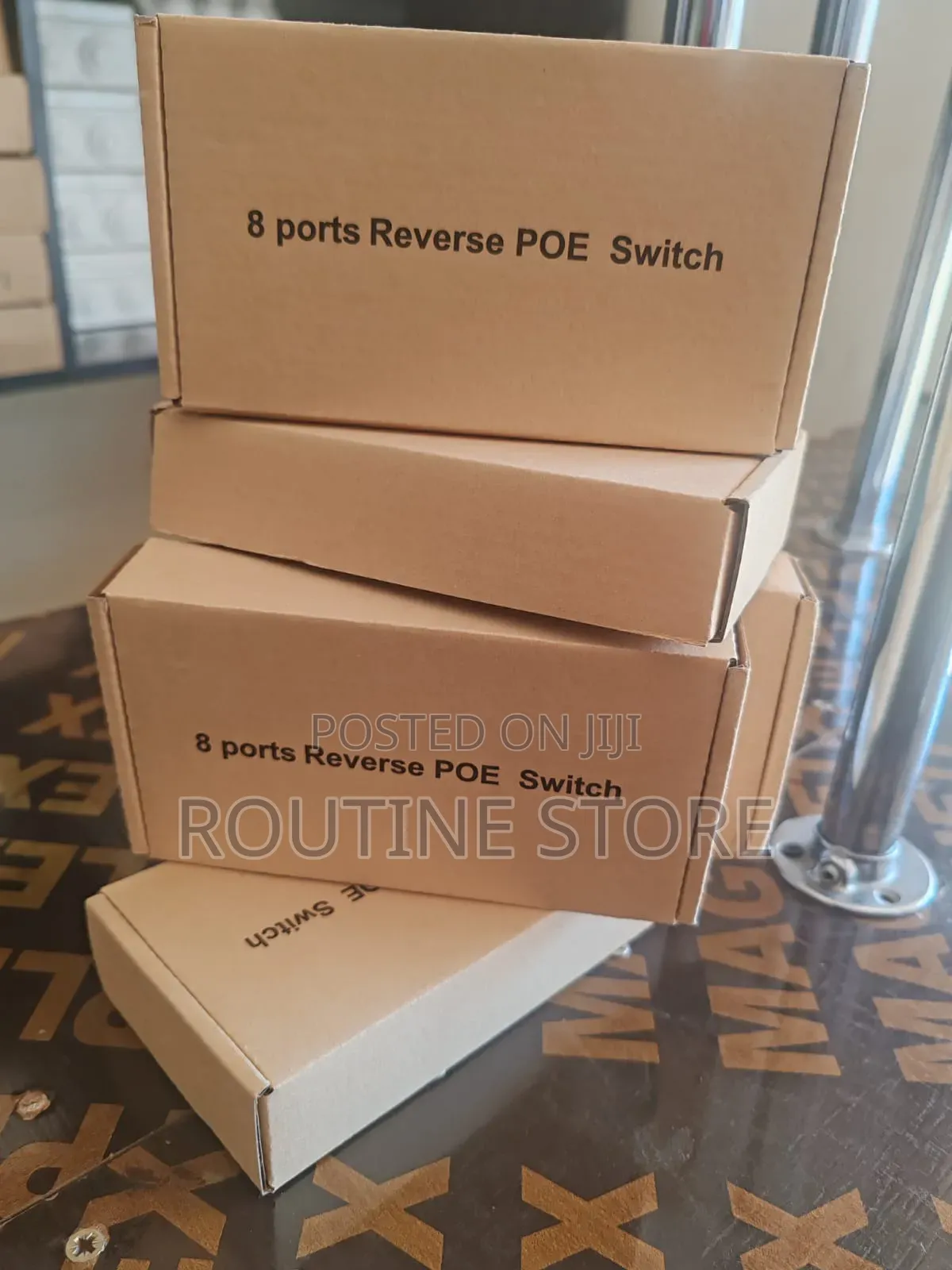 Reverse Poe 8 Port