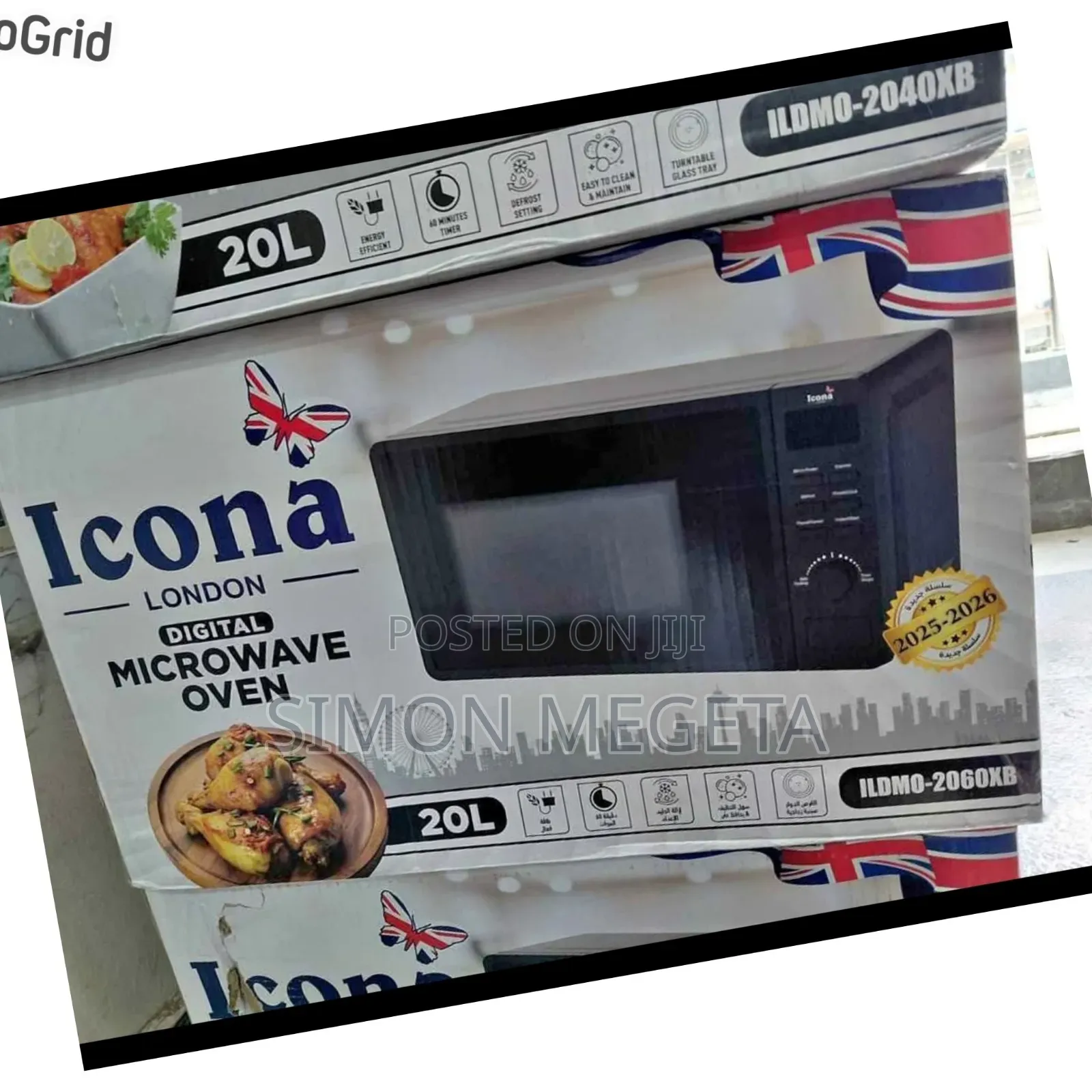 Available Fare Price Icona 20 Litres Microwave