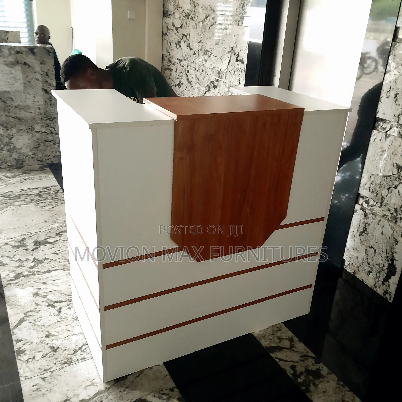 1m Customised Receptionist Desk