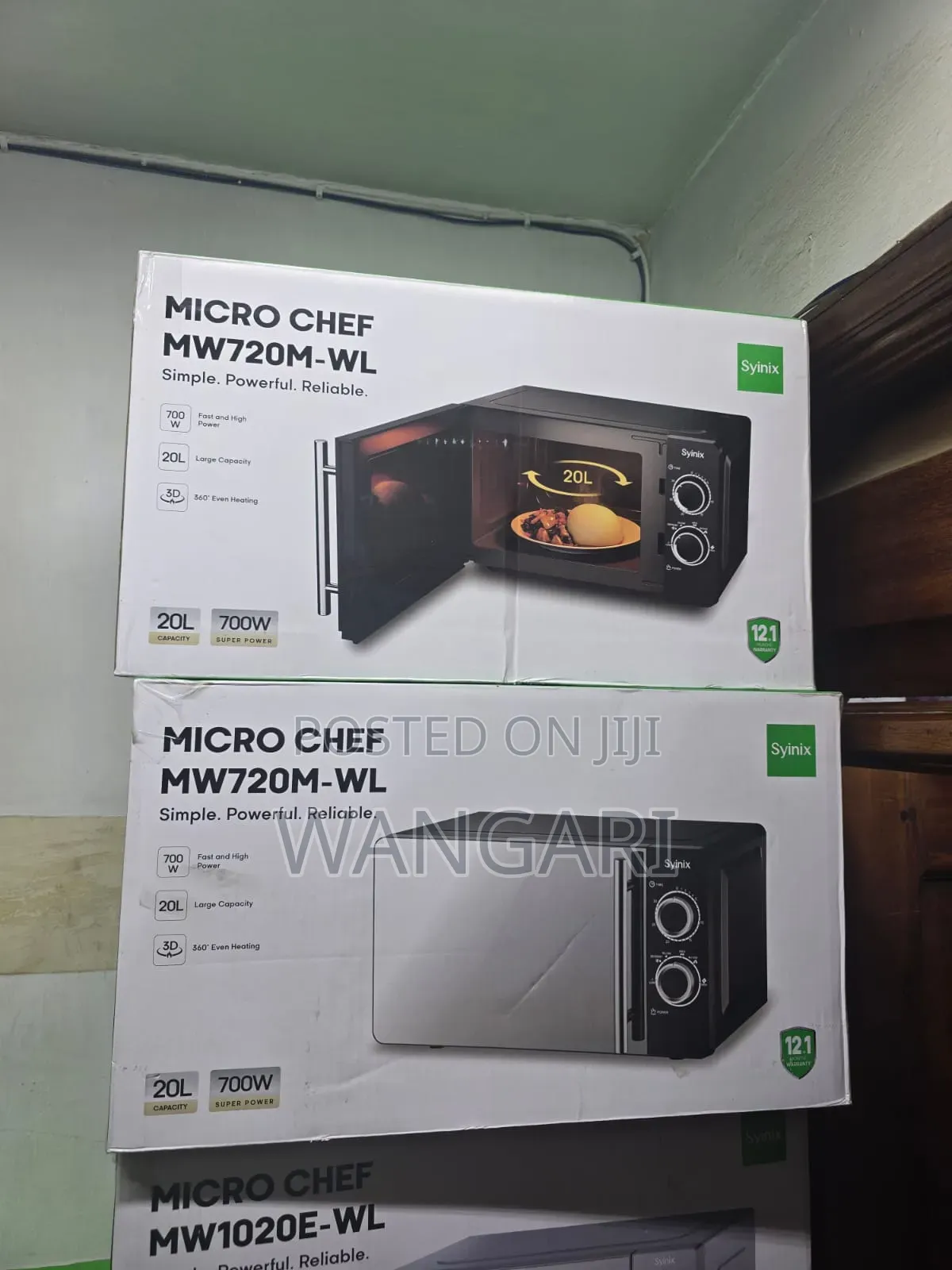 Syinix Microwave Manual 20l