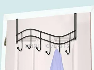 6 Hook Over the Door Hanging Rack