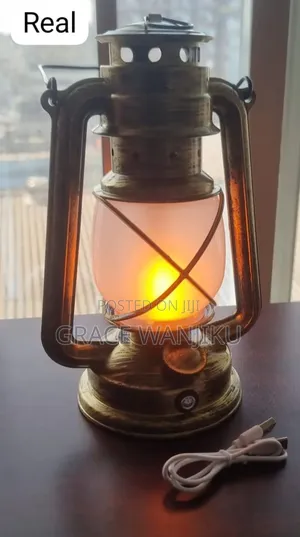 Rechargable Vintage 35cm Led Lantern Lamp