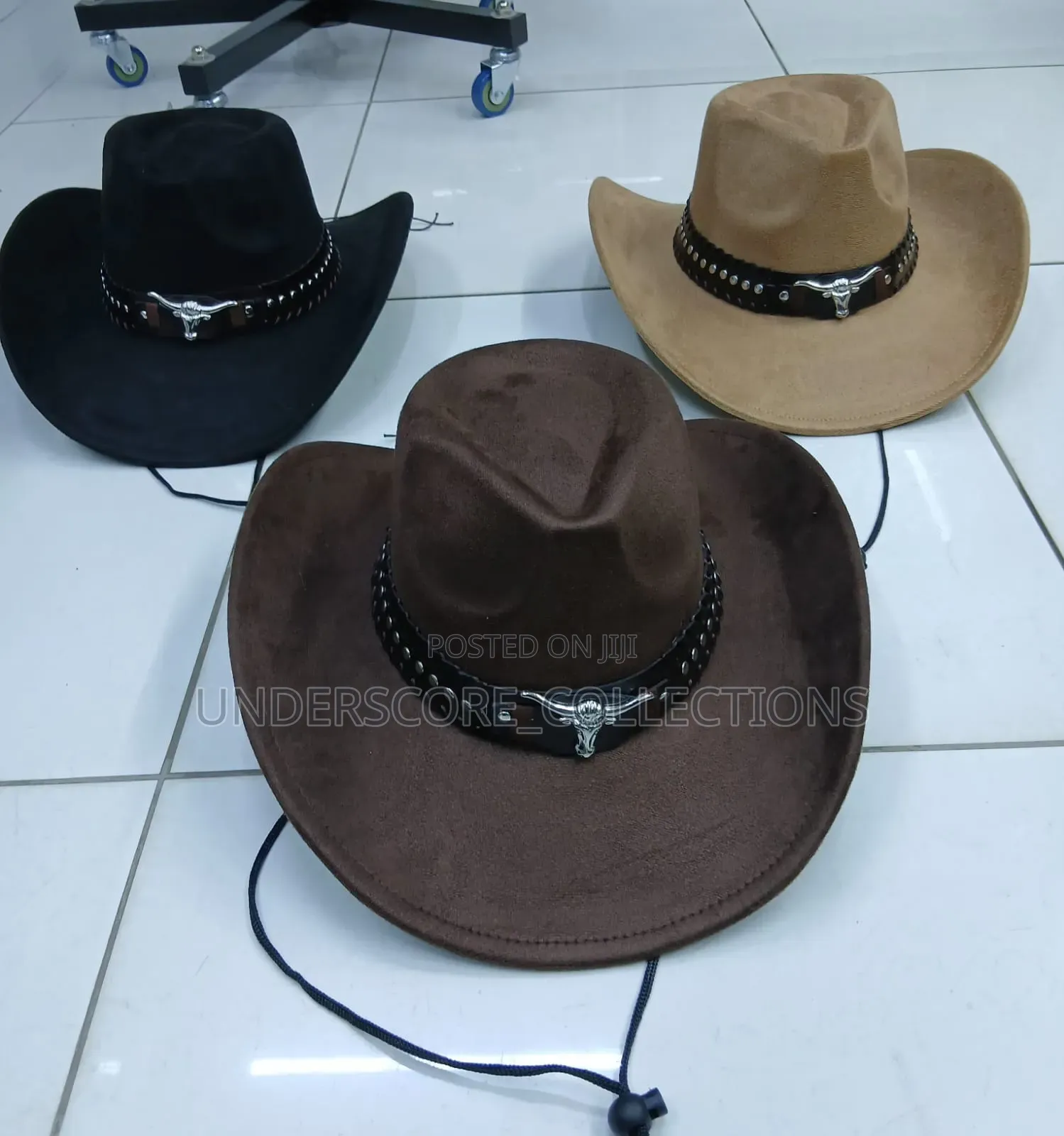 Unisex Summer Sun Solid Cool Wide Brim Western Cowboy Hat
