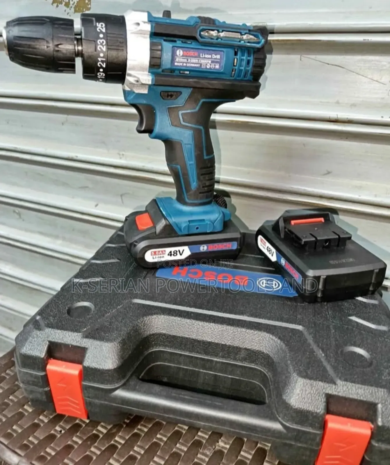 Powerful 48v Portable and Rechargeable Bosch Drill/Cordless Drill