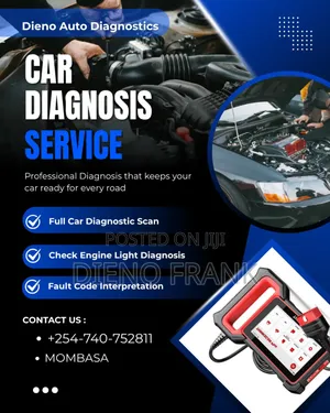 Car Diagnosis – Mombasa (Detailed With a Health Report)