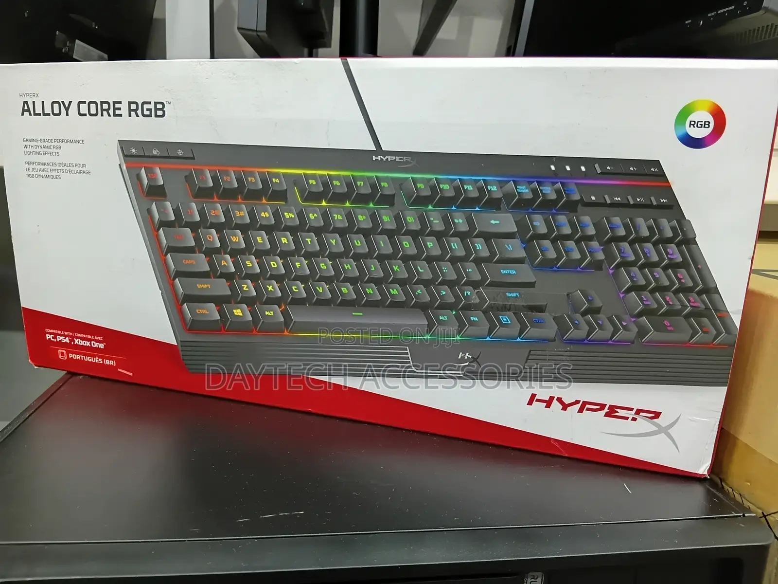 Hyper-X Alloy Core RGB Membrane Gaming Keyboard - Black