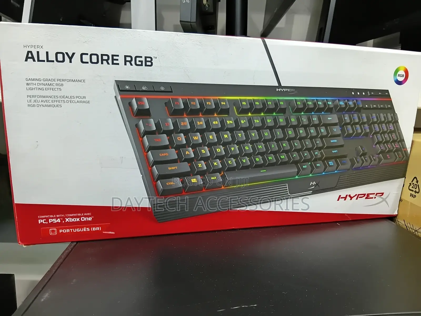 Hyper-X Alloy Core RGB Membrane Gaming Keyboard - Black