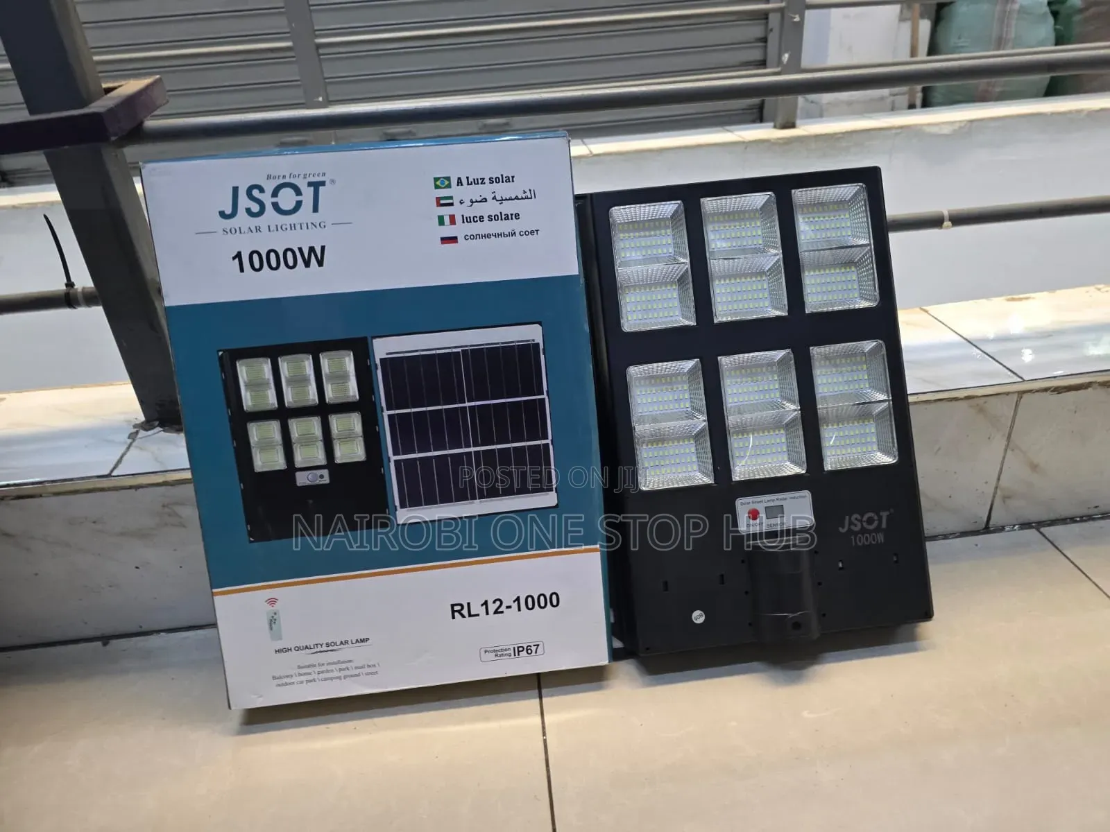 Solar Street Light With Sensor