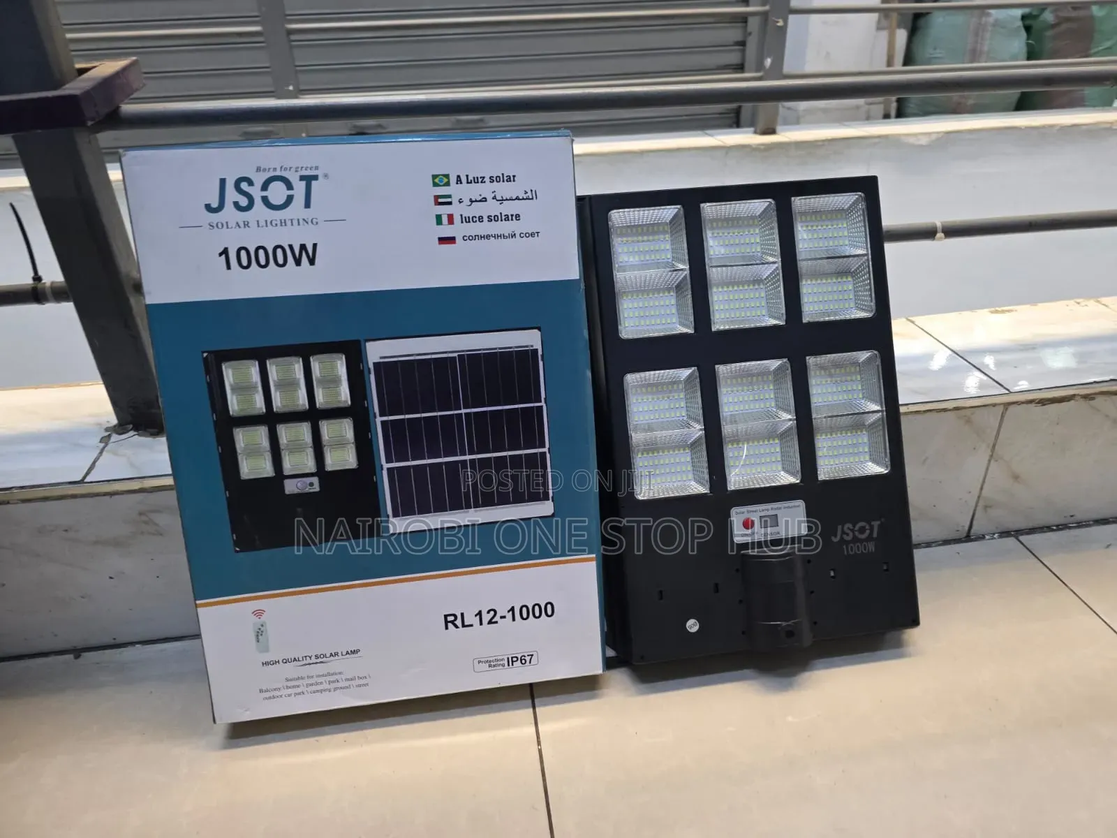 Solar Street Light With Sensor