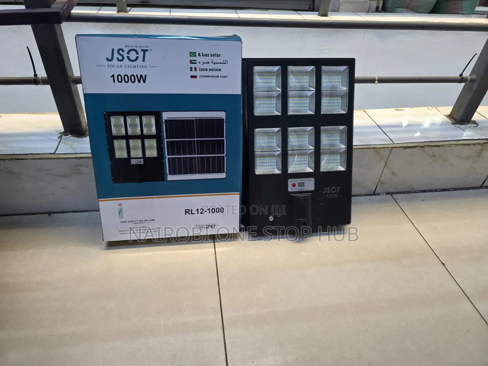 Solar Street Light With Sensor