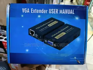 100m 1080p Audio Video Extender Vga Over Single Rj45 Cat5e/6