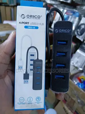 Orico Twu3-4a Portable 4-Port Usb Hub Usb 3.0 Splitter Adapter