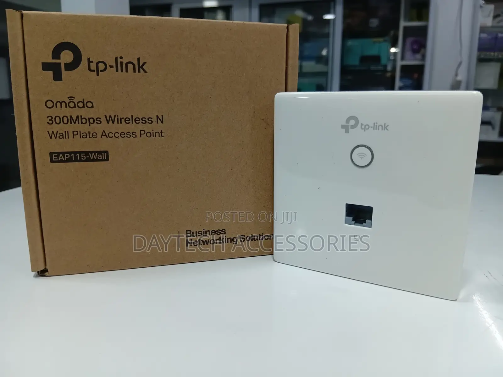 Tp-Link 300mbps Wireless N Wall-Plate Access Point (Model Eap115-Wall)
