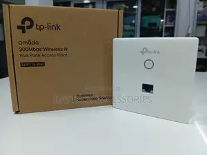 Tp-Link 300mbps Wireless N Wall-Plate Access Point (Model Eap115-Wall)