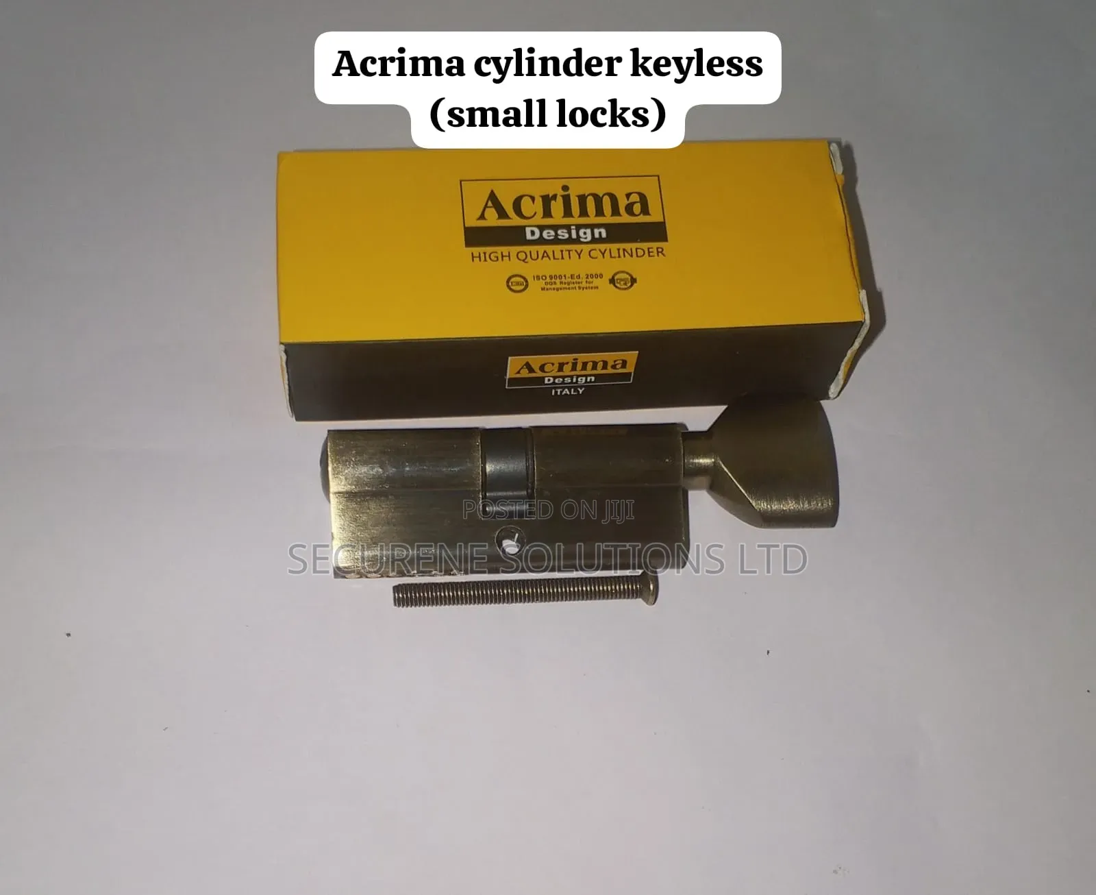 Acrima Branded Euro Profile Cylinder Lock