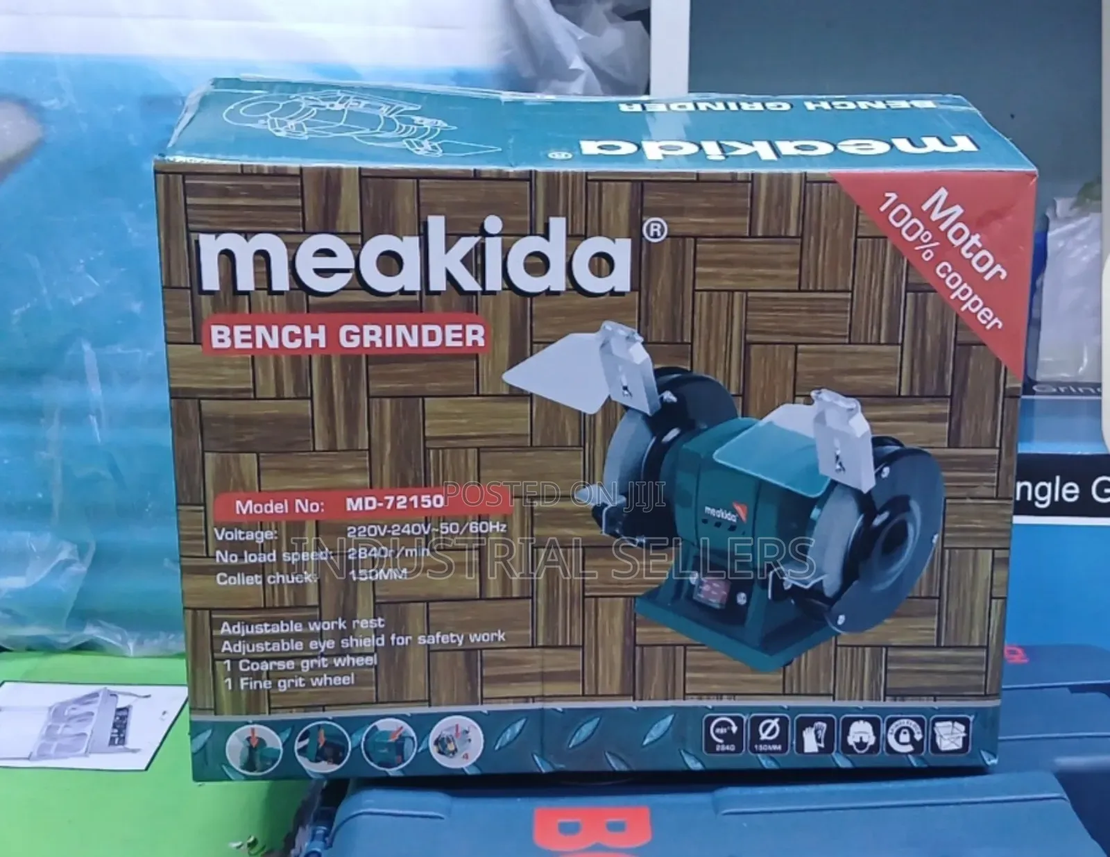 Ideal Meakida Bench Grinder 6"