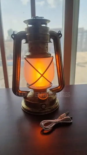 Rechargable Vintage 35cm Led Lantern Lamp