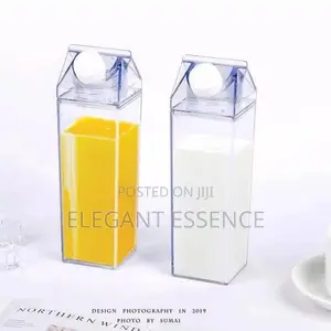 Acrylic Transparent Fridge Milk/ Water Bottles-1l