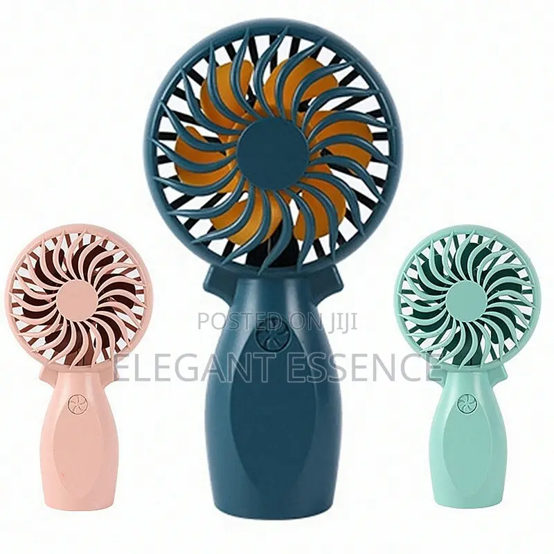 Mini Travel Outdoor Cooling Fan, Compact Pocket Fan Quiet Lightweight