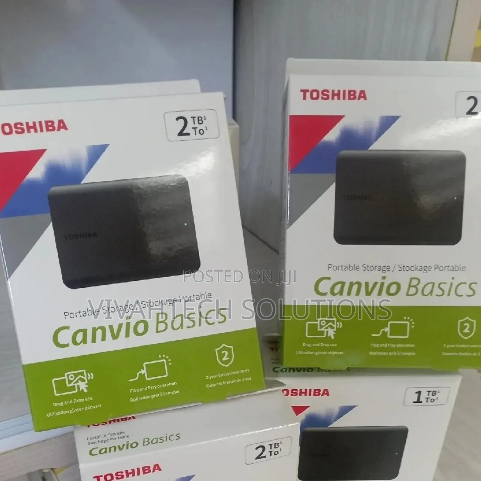 Toshiba 2tb Canvio Basics External Hard Drive