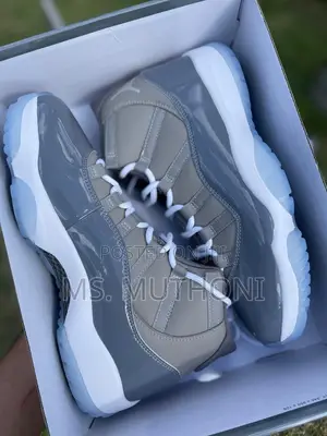 The Nike Air Jordan 11 Retro "Cool Grey," With a Grey Nubuck Upper