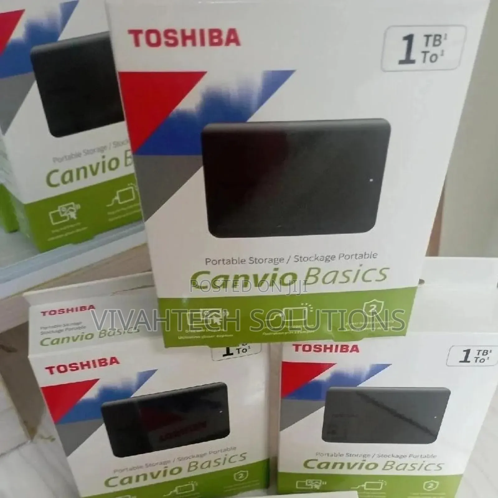 Toshiba Canvio Basics Usb 3.0 1tb External Hdd Hard Drive