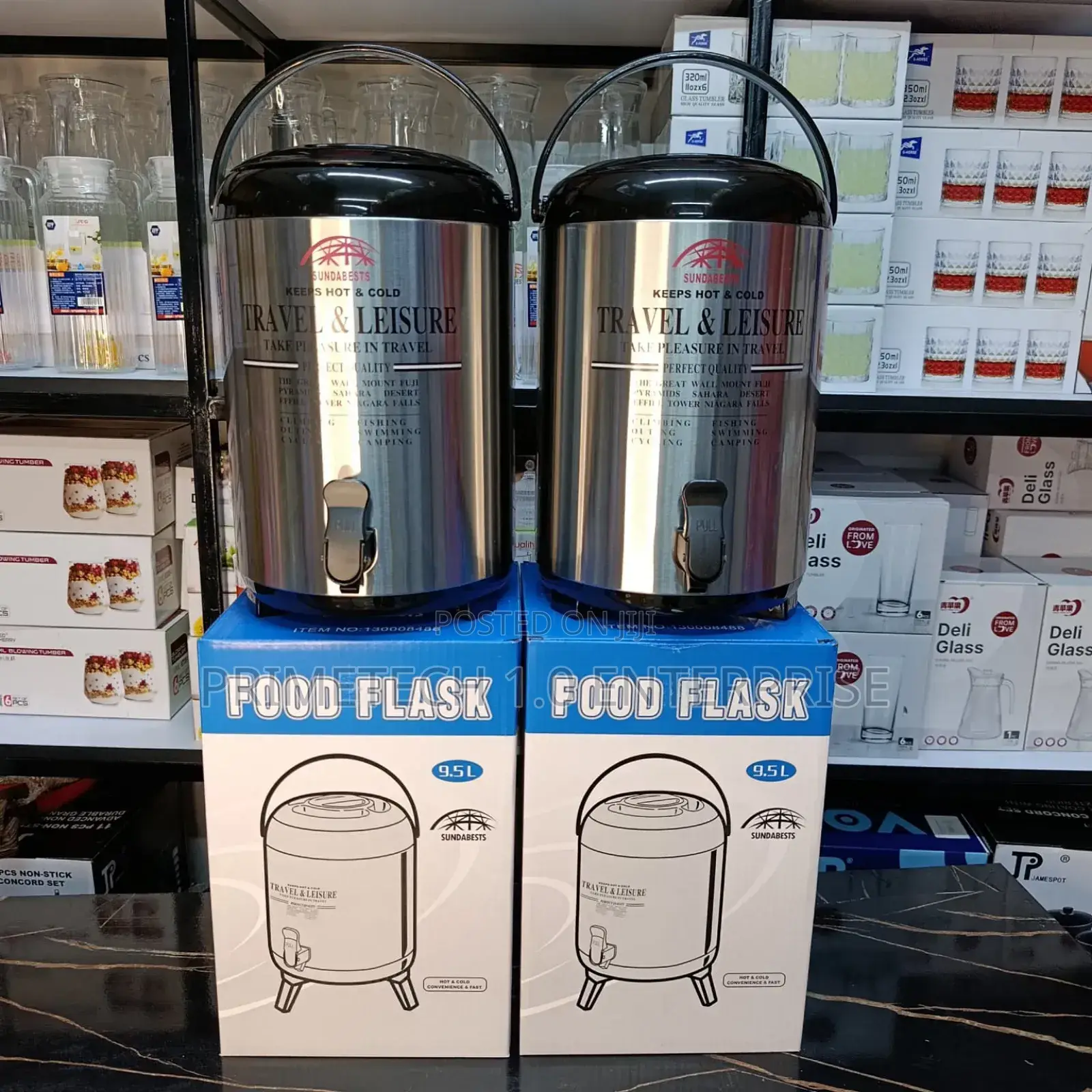 Single Tap 9.5 Litres Silver Tea Urn