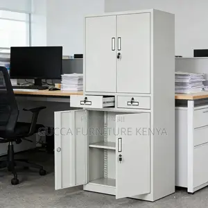 4-Door's Steel Office Filling Cabinet With Drawers
