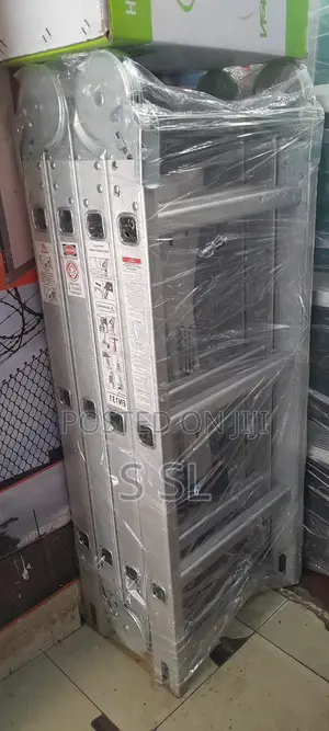 4x3 Extra Heavy Aluminum Folding Ladder