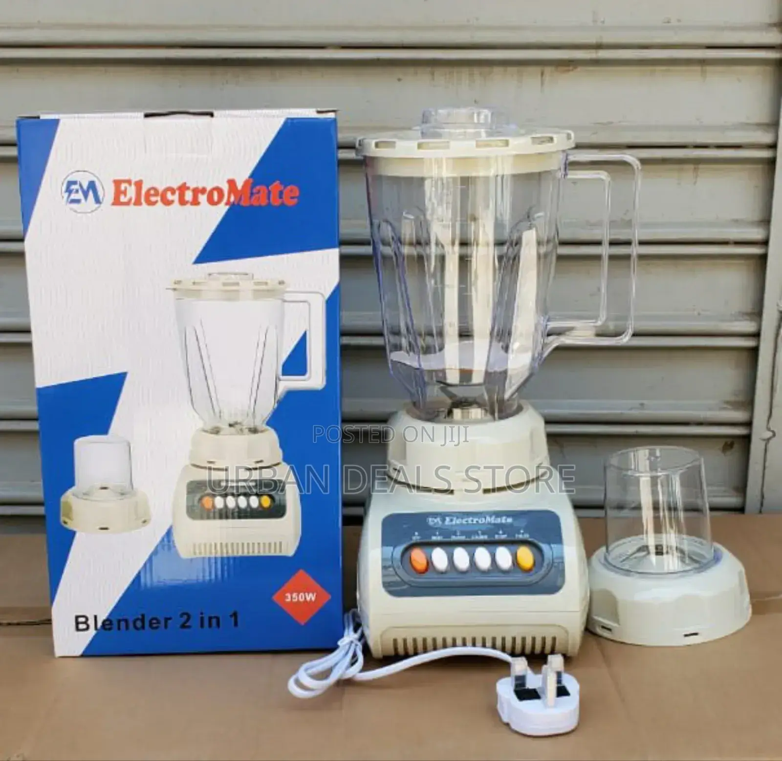 Electromate 2 in 1 Electric Blender