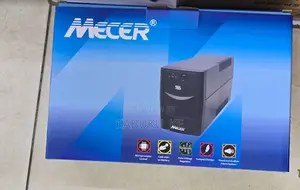 Mecer 850va Line Interactive Ups - Black.