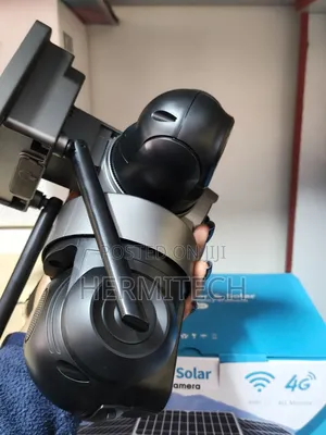 Solar Light Intelligence CCTV With Triple Lens Wifi Camera