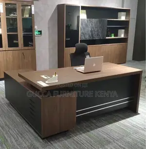 1.8 Meters L-Shaped Professional Office Table