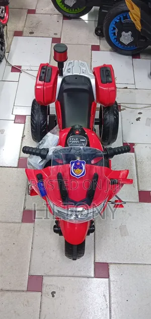 Kids Police Electric Motor Bike