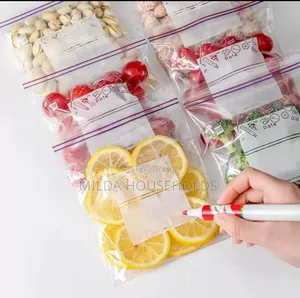Silicone Ziplock Fridge Bags.