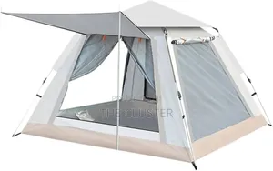 Spacious 6–8 Person Camping Tent – Waterproof Outdoor Family Tent