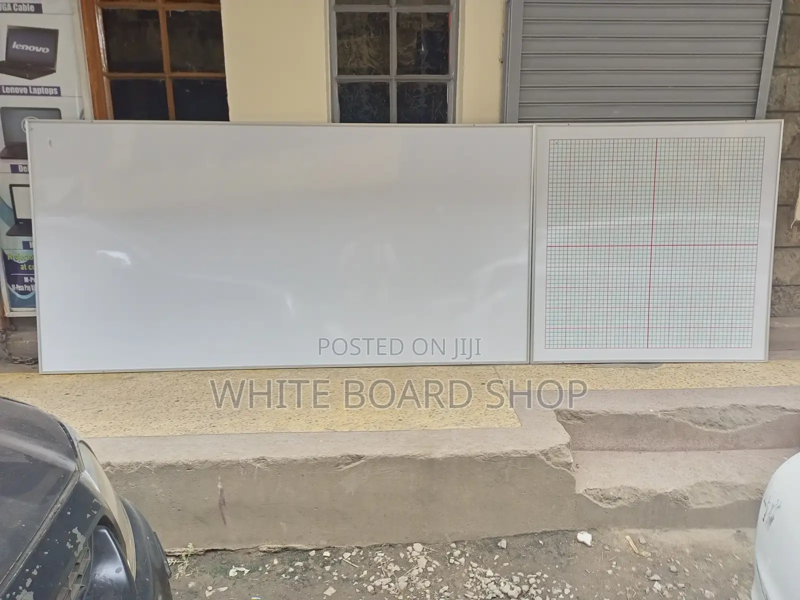 Classroom Whiteboard With Graphboard Full Set