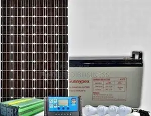 100h Battery Solar Panel Kit