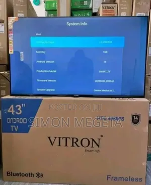 Netflix Vitron 43 Inch Android Tv