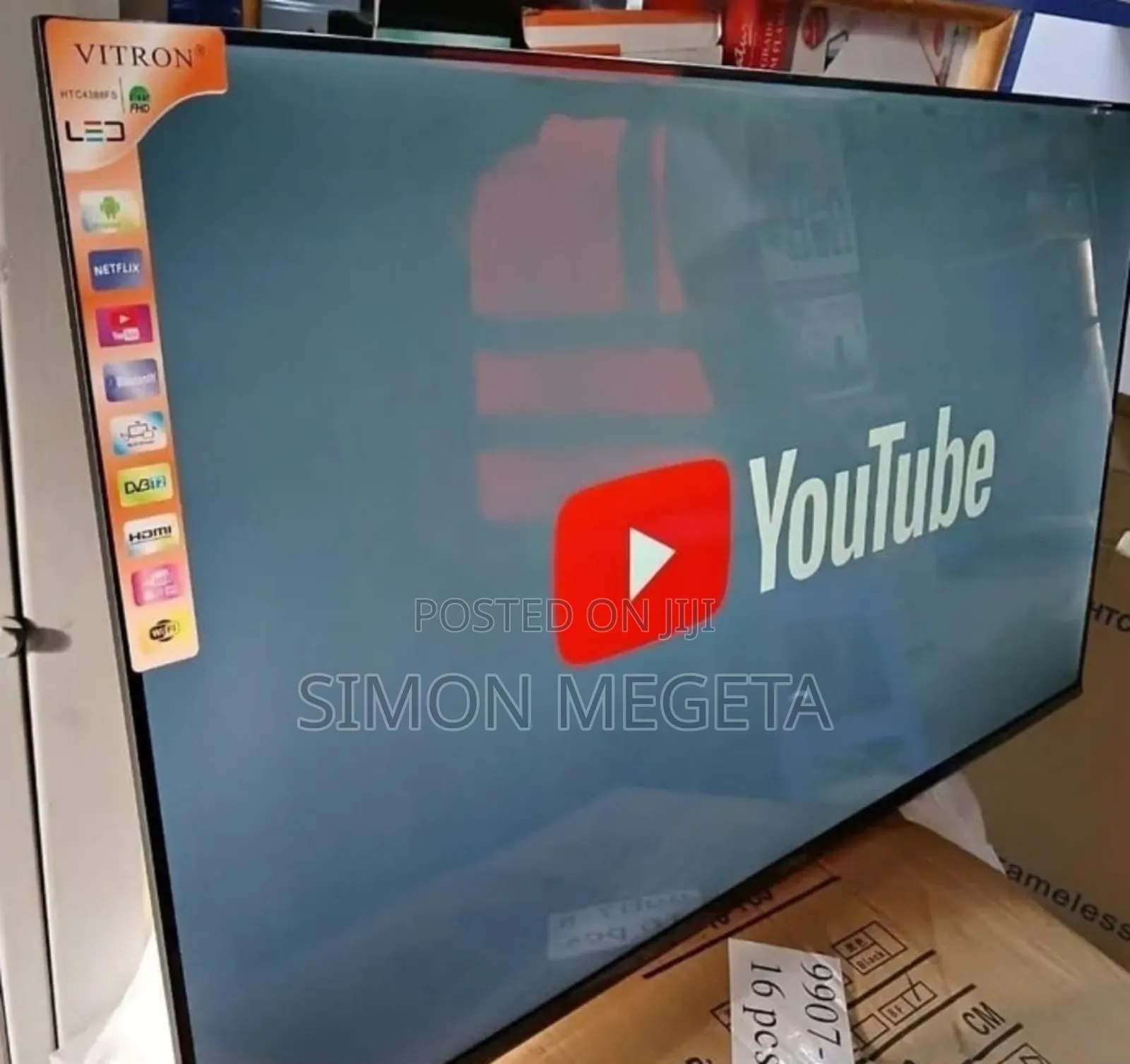 Bluetooth Enabled Vitron 43 Inch Android Tv