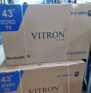 Wifi Enabled Vitron 43 Inch Android Tv
