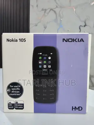 New Nokia 105 Black