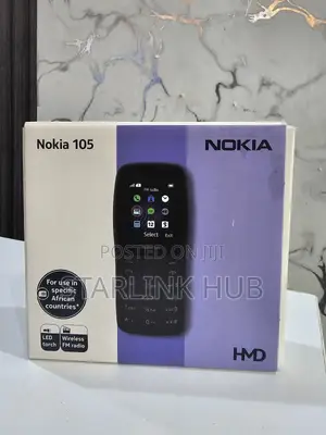 New Nokia 105 Black
