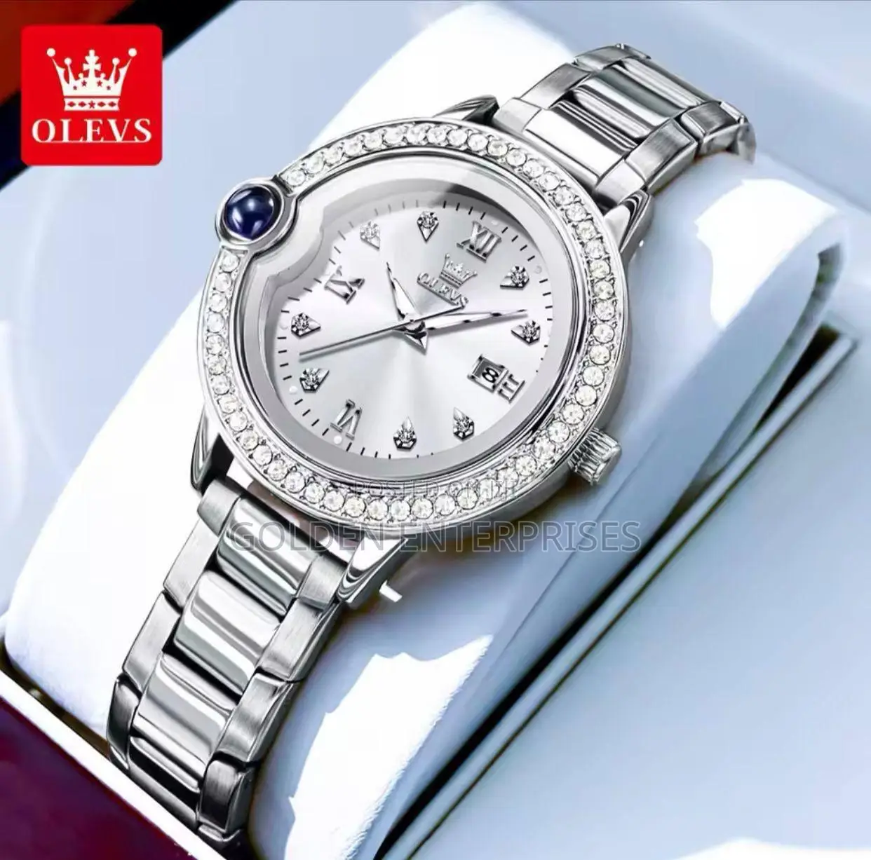 Silver Classic Olevs Ladies Watch