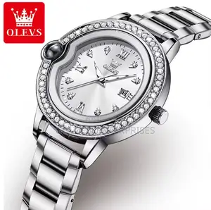 Silver Classic Olevs Ladies Watch