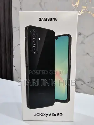 New Samsung Galaxy A26 256 GB Black