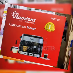 New Ramton Cappuccino Maker Rm753 Available